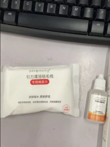 Hair Removal With Water Injection Cleaning Comb